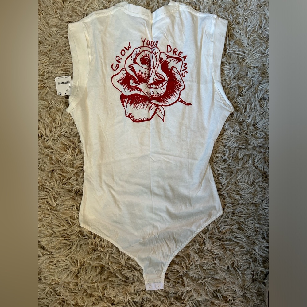 NWT free people bodysuit